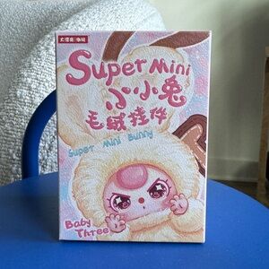 BRAND NEW Baby Three Super Mini Bunny Series Sealed Blind Box - 100% Authentic!